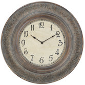 Melville Clock in Distressed Aged Copper