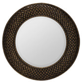 Hewitt Mirror in Aged Gold