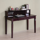Elegant Writing Desk with Hutch
