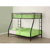 Sunrise Twin over Full Bunk Bed with Built-In Ladder