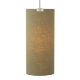 Boreal One Light Pendant in White Bronze