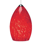 Firefrit 1 Light Two-Circuit Monorail Pendant
