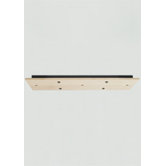 Line-Low Voltage Rectangular Wood Canopy