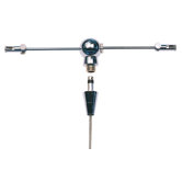 Kable Lite Freejack Connector in Chrome and Satin Nickel