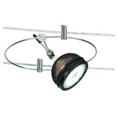 K-Giro Track Light in Chrome and Satin Nickel