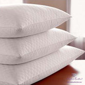Damask Diamond Sateen Goose Down Pillow