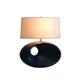 Convergence Table Lamp in Dark Brown