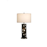 Finestra Table Lamp in Black Acrylic