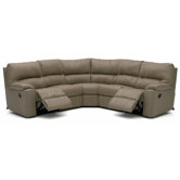Picard Leather Reclining Sectional