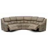 Marquise Leather Reclining Sectional