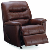 Kelvin Leather Chaise  Recliner