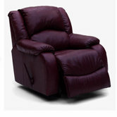 Dane Leather Chaise Wallhugger Recliner
