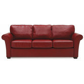Maguire 2 Piece Leather Living Room Set