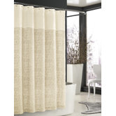 Bedminister Scroll Shower Curtain in Cr&egrave;me Brule