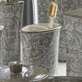 Bedminister Scroll Toothbrush Holder in Flint Grey