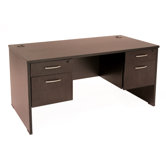 Double Pedestal Executive Desk