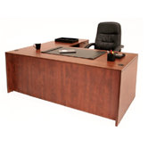 Double Pedestal "L" Desk