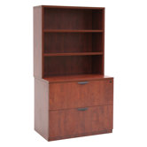 Legacy Lateral File with Open Hutch