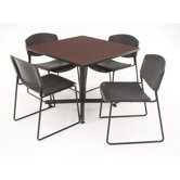 Hospitality Four Zeng Chairs with Square Table