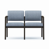 Lenox Two Seats with Wood Frame