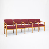 Lenox Five Seats with Wood Leg