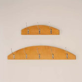Transitional Series Hook Coat Rack