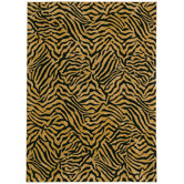 Home Nylon West Indies Safari Black Novelty Rug
