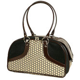 Classic Roxy Pet Carrier in Noir Dots