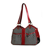 Metro Leather Trim Dog Carrier