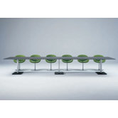 Bridge Rectangle Bipartite Table by Arnold Merckx