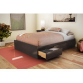 Step One Full Storage Platform Bed