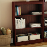 Axess Three Shelf Bookcase in Royal Cherry