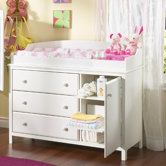 Cotton Candy 3 Drawer Changing Table