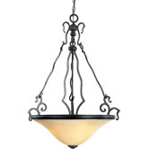 Castello 3 Light Inverted Pendant