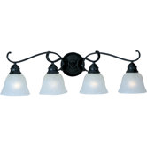 Linda  Vanity Light in Black
