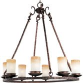 Notre Dame 8 Light Chandelier