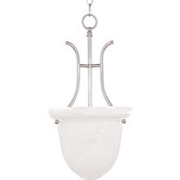 Malibu 1 Light Inverted Pendant