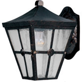 Castille Small Outdoor Wall Lantern in Country Forge