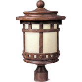 Santa Barbara ES Post Lantern in Sienna