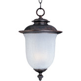 Cambria Outdoor Hanging Lantern in Chocolate - Energy Star