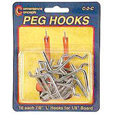 L Pegboard Hook