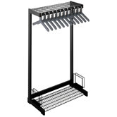 Office Rak Floor Rack with Boot Shelf and Umbrella Holder
