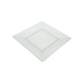 Sheer Clear 8" Square Plate