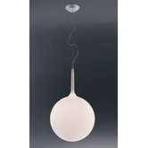 Castore 1 Light Globe Pendant