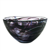 Contrast Large Black Bowl