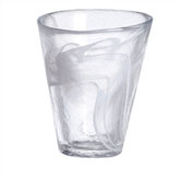Mine White Tumbler Glass