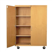 Mobile Shelf Storage Cabinet