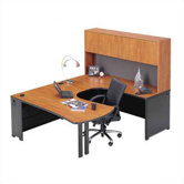 Endure U-Shape Left Configuration Executive Workstation with Hutch