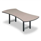 1144" Wide Presentation Top Conference Table with H Base