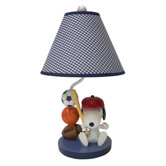 Team Snoopy Lamp with Shade and Bulb